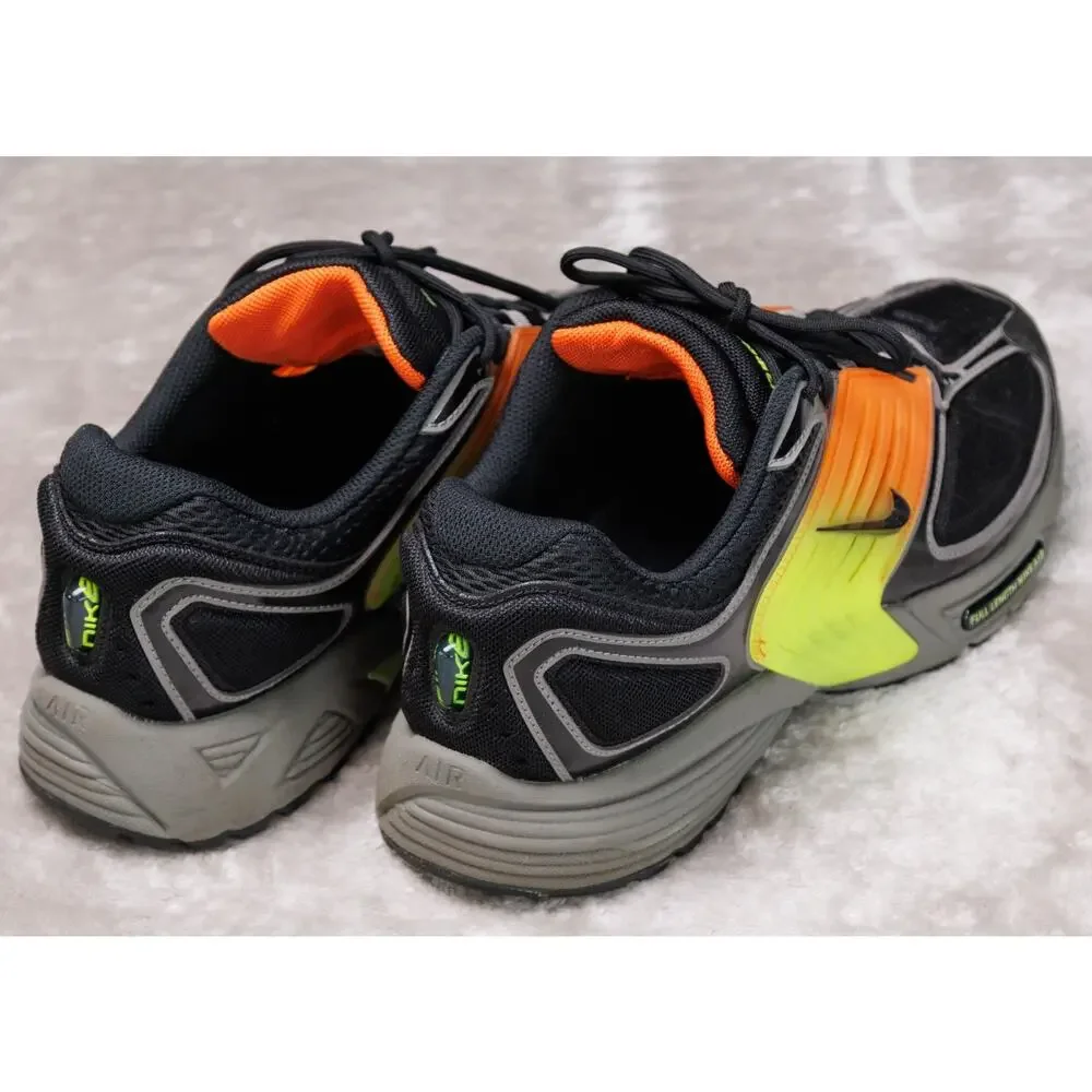 Nike Air Pegasus Wave Gradient Wave Black Safety Orange Sneakers Mens Size 11